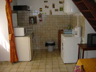 coin-cuisine du gite Oustal